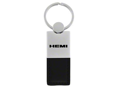 HEMI Duo Leather Key Fob