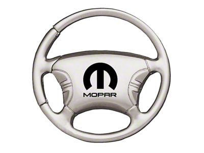 MOPAR Chrome Steering Wheel Key Fob