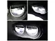 LED DRL Headlights; Black Housing; Clear Lens (08-14 Challenger)