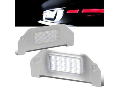 LED License Plate Lights; White (08-14 Challenger)
