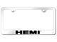 HEMI Laser Etched License Plate Frame (Universal; Some Adaptation May Be Required)