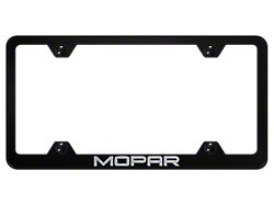 MOPAR Laser Etched Wide Body License Plate Frame (Universal; Some Adaptation May Be Required)