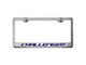 License Plate Frame with CHALLENGER Lettering; Plum Crazy (Universal; Some Adaptation May Be Required)