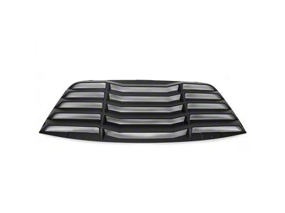 LV Style Rear Window Louvers; Unpainted (08-23 Challenger)