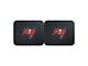 Molded Rear Floor Mats with Tampa Bay Buccaneers Logo (Universal; Some Adaptation May Be Required)