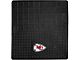 Molded Trunk Mat with Kansas City Chiefs Logo (Universal; Some Adaptation May Be Required)