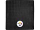Molded Trunk Mat with Pittsburgh Steelers Logo (Universal; Some Adaptation May Be Required)