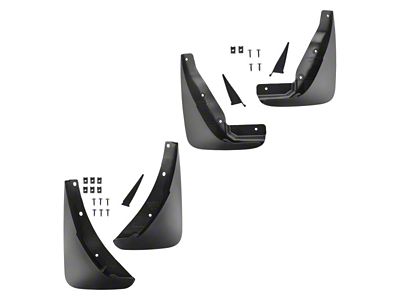 Mud Flaps; Front and Rear (15-18 Challenger, Excluding Widebody)