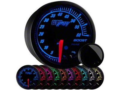 Narrowband Air/Fuel Ratio Gauge; Elite 10 Color (Universal; Some Adaptation May Be Required)