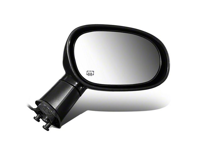 OE Style Powered Heated Side Mirror; Black; Passenger Side (08-14 Challenger)