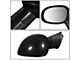 OE Style Powered Side Mirror; Black; Driver Side (08-14 Challenger)