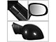 OE Style Powered Side Mirror; Black; Passenger Side (08-14 Challenger)