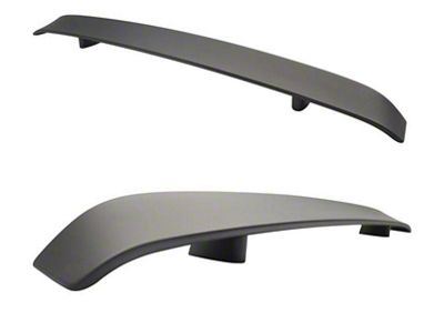 OE Style Rear Spoiler; Matte Black (08-23 Challenger)