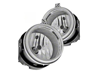 OE Style Replacement Fog Lights; Clear (08-10 Challenger)