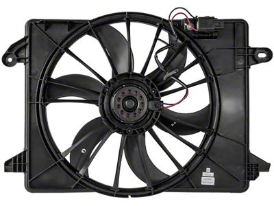 OE Style Single Radiator Fan (09-18 V8 Challenger)