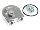 Oil Cooler Sandwich Adapter; 22mm x 1.50 Threads (09-21 3.5L, 5.7L HEMI Challenger, Excluding Scat Pack)