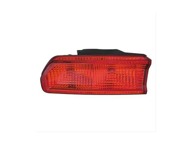 Replacement Outer Tail Light; Chrome Housing; Red Lens; Driver Side (08-14 Challenger)
