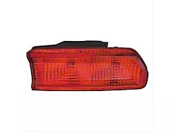 Replacement Outer Tail Light; Chrome Housing; Red Lens; Passenger Side (08-14 Challenger)