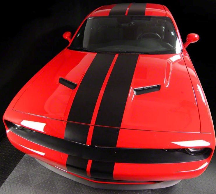 トップス challenger Challenger Over-The-Top Double Stripes; Gloss Red (19-23
