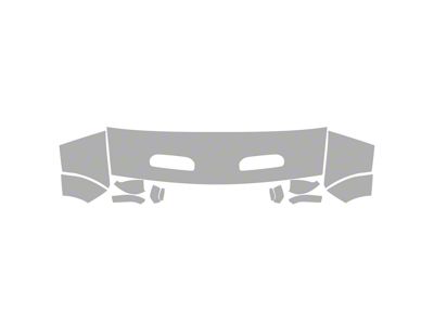 Paint Protection PPF Pre-Cut Kit; Hood/Fenders/Mirrors; Gloss (19-23 Challenger SRT Hellcat Widebody)