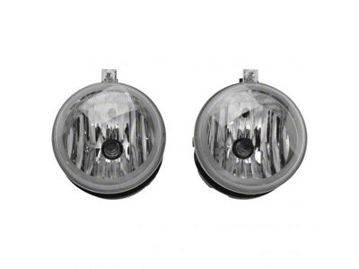 Performance Fog Lights; Clear (08-10 Challenger)