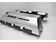 Polished Fuel Rail Covers with 392 HEMI Lettering; Black Carbon Fiber (15-23 6.4L HEMI Challenger w/o Shaker Hood)