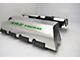 Polished Fuel Rail Covers with 392 HEMI Lettering; Green Carbon Fiber (15-23 6.4L HEMI Challenger w/o Shaker Hood)