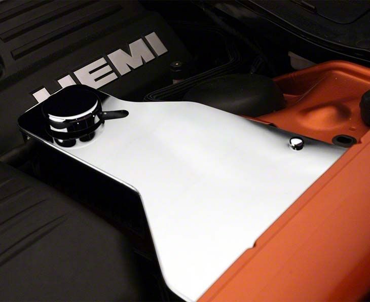Challenger Polished Water Tank Cover with Cap and Brushed