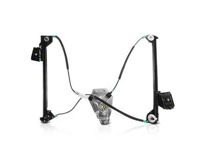 Power Window Regulator without Motor; Front Driver Side (08-19 Challenger)