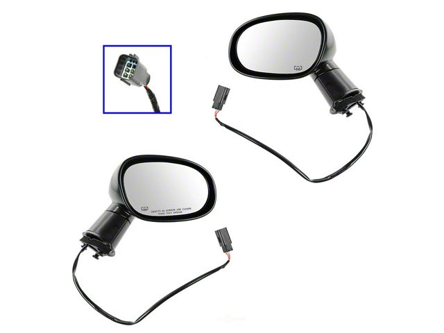 Powered Heated Mirrors; Paint to Match (08-13 Challenger)