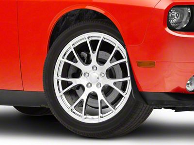PR161 Chrome Wheel; 20x9; 20mm Offset (08-23 RWD Challenger, Excluding SRT Demon, SRT Hellcat & SRT Jailbreak)