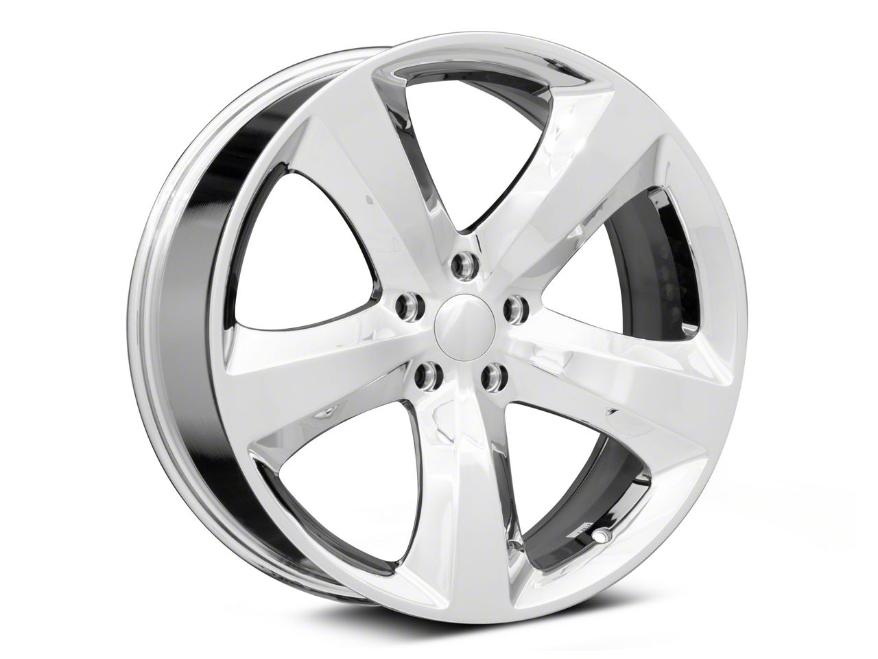 Challenger PR170 Chrome Wheel; 20x8; 24mm Offset (08-23 RWD