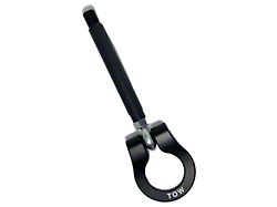 Premium Stealth Tow Hook with Cerakote Black Shaft and Black D-Ring; Front (15-23 Challenger)