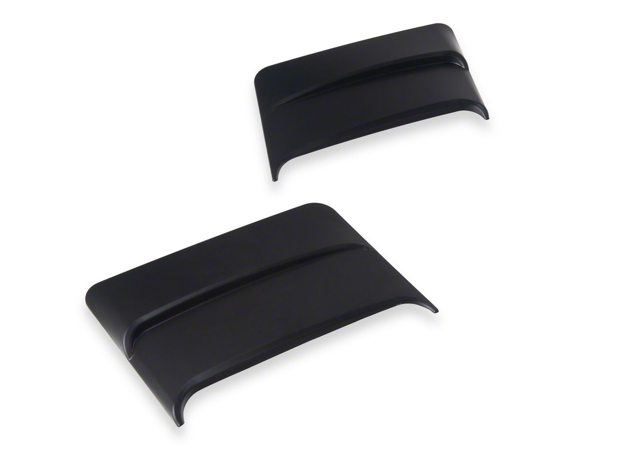 Challenger Quarter Scoops; Unpainted (08-23 Challenger) - Free