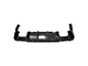 RC Rear Diffuser; Gloss Forged Carbon Fiber (15-23 Challenger, Excluding Widebody)