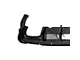 RC Rear Diffuser; Gloss Forged Carbon Fiber (15-23 Challenger, Excluding Widebody)