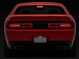 Rear Black Out Panel; Smoked (15-23 Challenger)