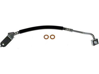 Rear Brake Hydraulic Hose; Driver Side (08-23 RWD Challenger w/ Performance & Regenerative Brakes)