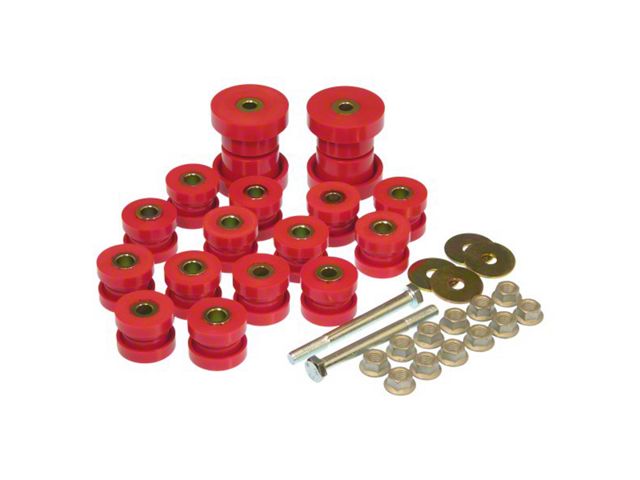 Rear Control Arm Bushing Kit; Red (08-10 Challenger)