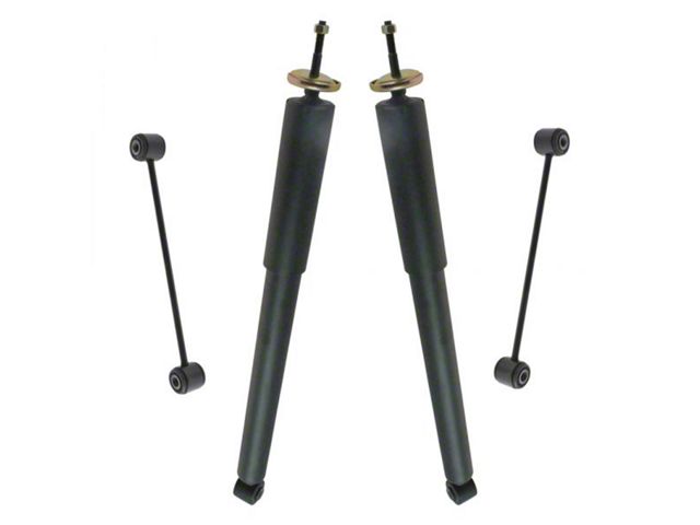 Rear Shocks with Front Sway Bar Links (11-19 Challenger w/o Nivomat)
