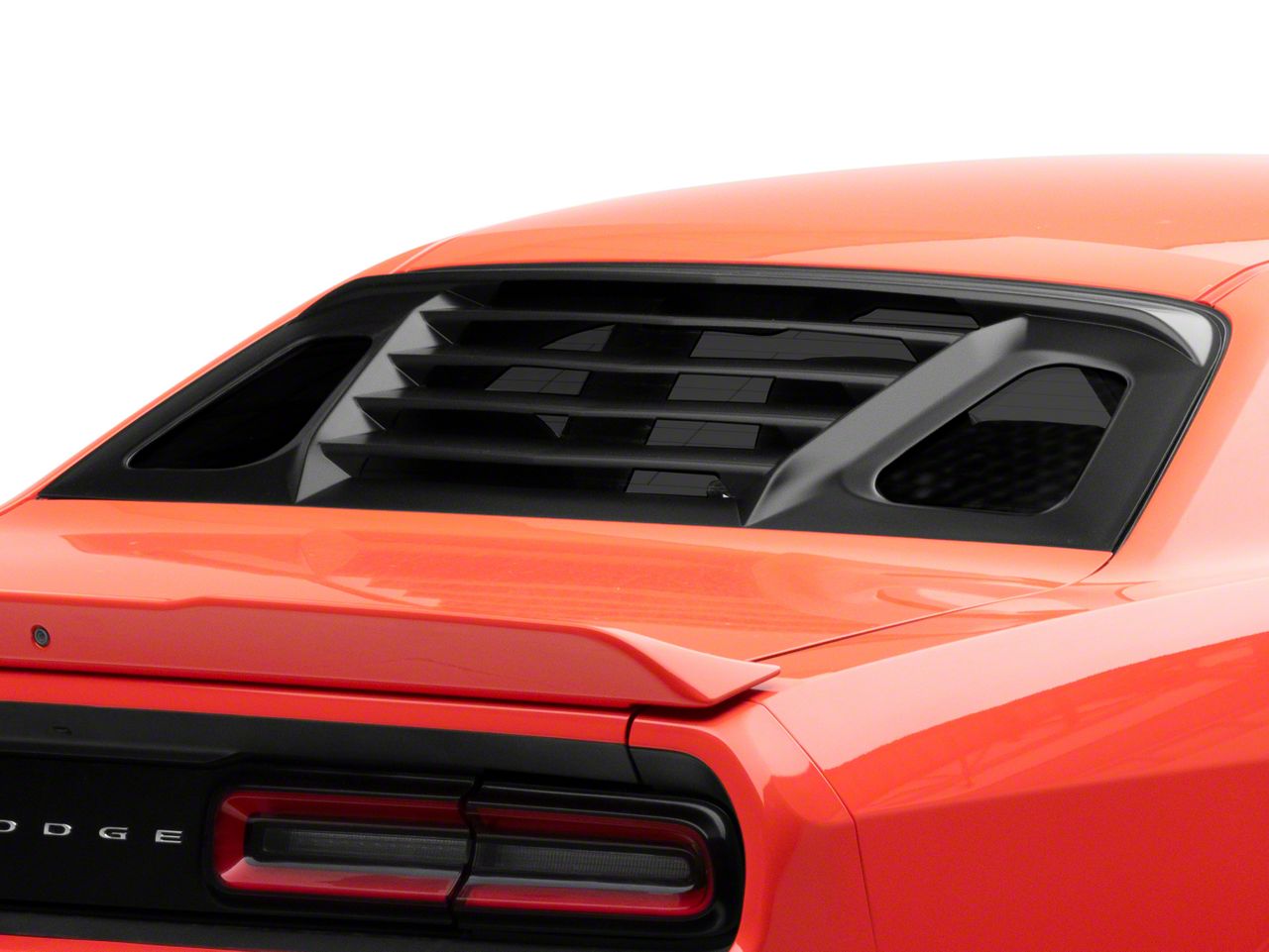 Challenger Rear Window Louvers (0823 Challenger) Free Shipping