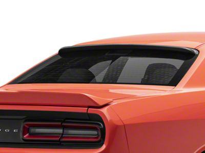 Rear Window Roof Spoiler; Carbon Fiber (08-23 Challenger)