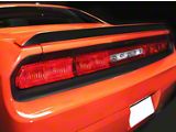 Rear Wing Blackout Stripe; Gloss Black (11-14 Challenger)
