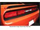 Rear Wing Blackout Stripe; Gloss Red (19-23 Challenger)