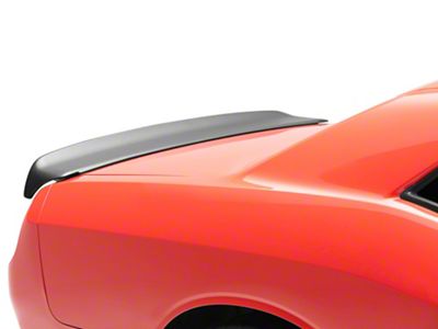 Hellcat Redeye Style Rear Spoiler with Backup Camera Hole; Matte Black (08-23 Challenger)