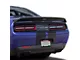 Hellcat Redeye Style Rear Spoiler with Backup Camera Hole; Matte Black (08-23 Challenger)