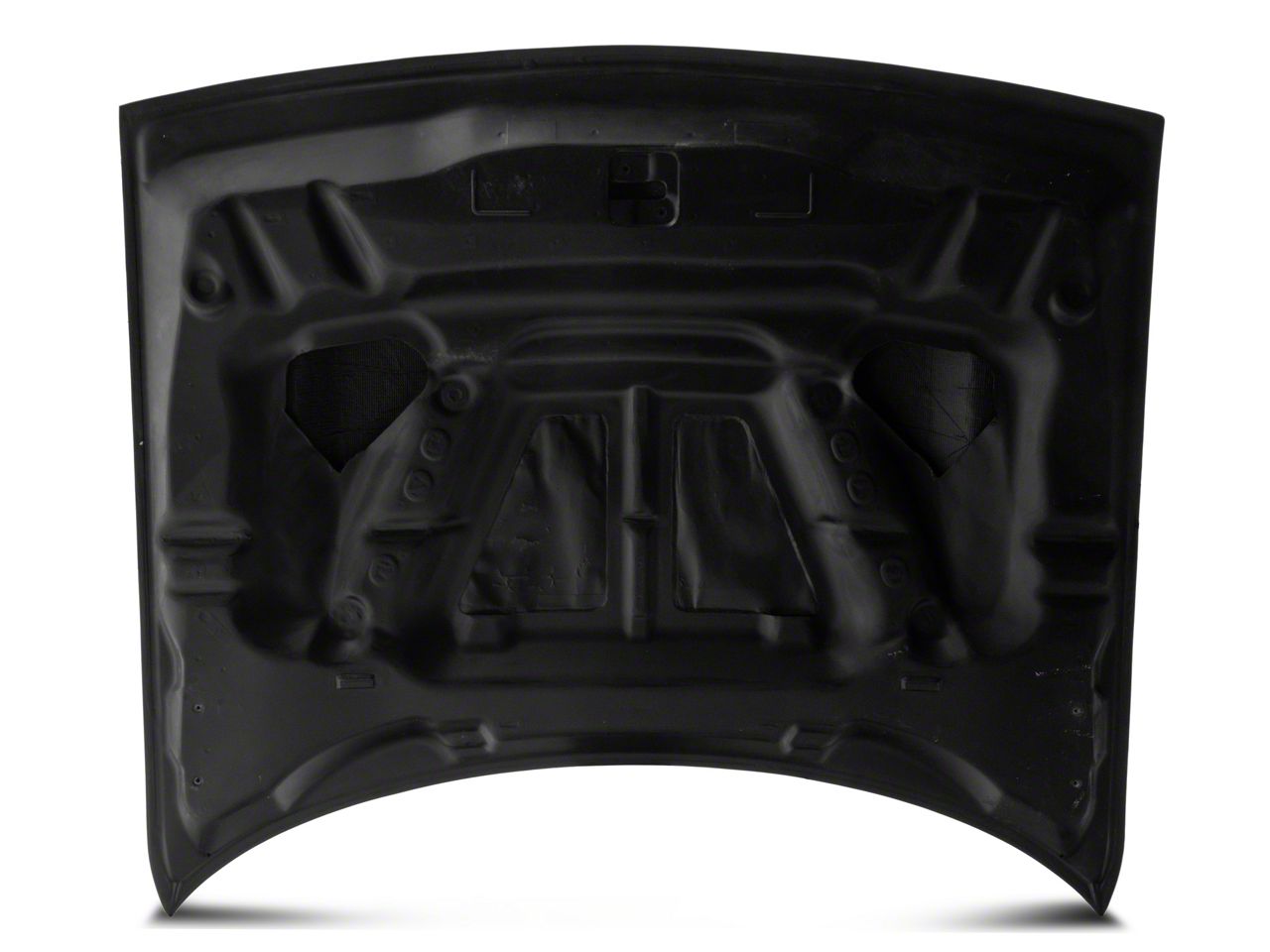 Challenger Redeye Style Hood with Vent Scoop; Carbon Fiber