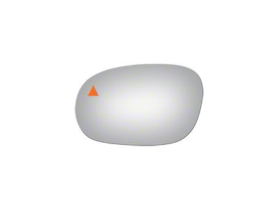 Redi-Cuts Fit Over Side View Mirror Glass with Blind Spot Cross Path; Driver Side (15-21 Challenger)