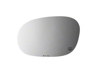 Redi-Cuts RSG Heated Side View Mirror Glass; Driver Side (08-21 Challenger)