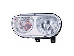 Replacement Halogen Headlight; Driver Side (08-14 Challenger)